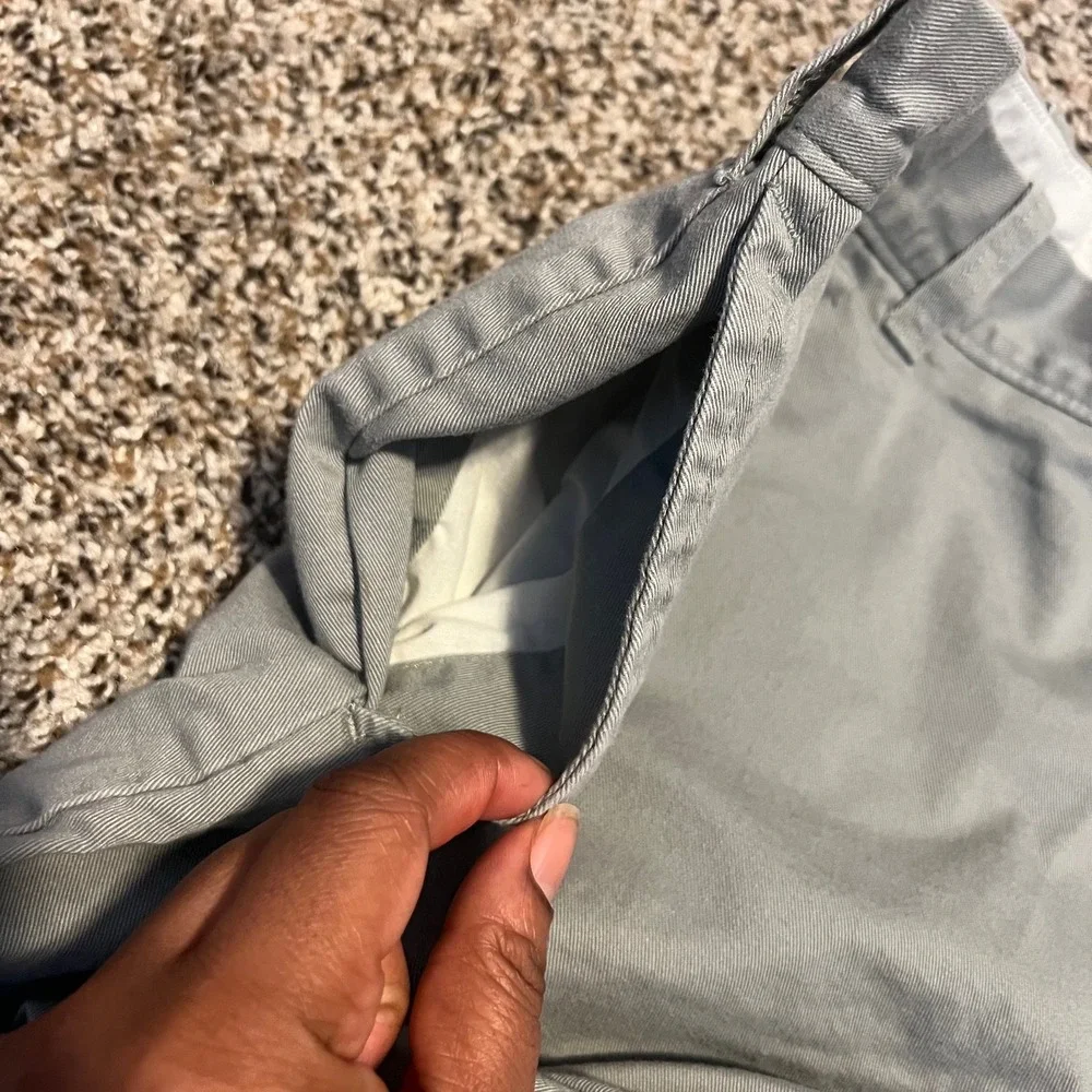 J. Crew Mercantile Flex‎ Shorts Gray Chino Casual Size 38
